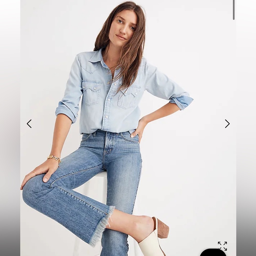 Madewell Cali Demi-Boot Jeans in Comfort Stretch: Eco Edition